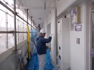 高知市一ツ橋　C一ツ橋様　トイ　塗装