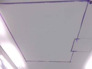 高知市本町　A新聞社様　内部天井　塗装