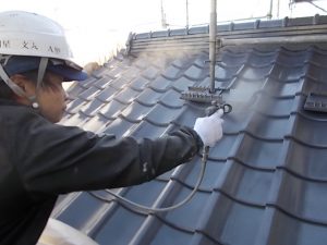 高知市布師田　M様邸　下屋根　塗装