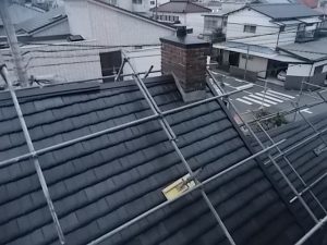 高知市一ツ橋町　K様貸家　板金工事　完了　