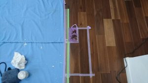 高知市　新築住宅　床　キズ補修