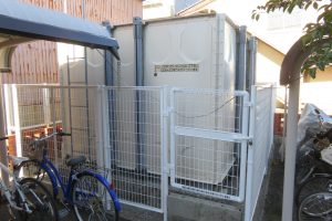 高知市一ツ橋町　Ｃ一ツ橋様　屋外タンク　塗装完了