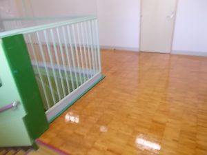 奈半利町　農業拠点施設　改修工事　床　ウレタンクリヤー塗装