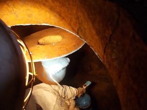 中土佐町 大野見小学校 プール濾過タンク 無溶剤型エポキシ樹脂塗料