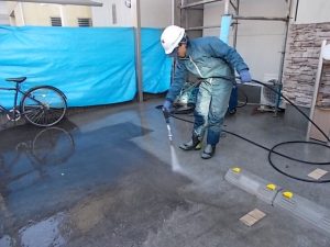 高知市北金田　F様邸　高圧水洗浄