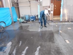 高知市北金田　F様邸　高圧水洗浄