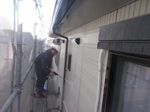 高知市中秦泉寺　ハイツO様　高圧洗浄