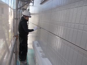 高知市中秦泉寺　ハイツO様　外壁塗装