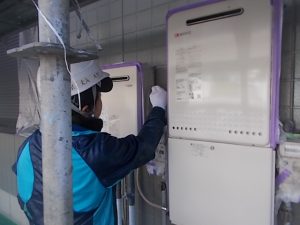 高知市中秦泉寺 ハイツO様 外壁塗装