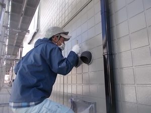 高知市中秦泉寺　ハイツＯ様　外壁塗装