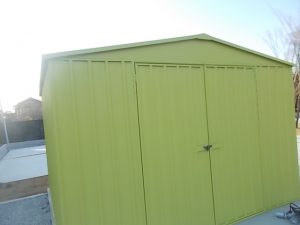 南国市立田　Ｈ様邸　新築工事　倉庫　上塗　完了