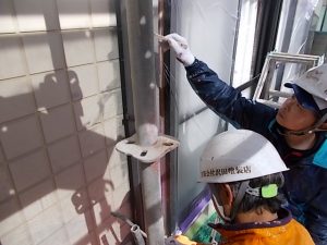 高知市中秦泉寺　ハイツＯ様　外壁　塗装