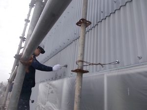 高知市大津　Ｔ部品様　外壁塗装