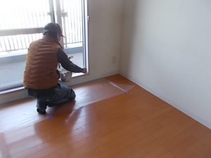 高知市　九反田　Ｔ四国マンション　内部塗装