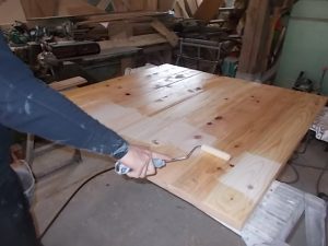 奈半利町　Ｔ様邸改修工事　木材保護塗料　塗り