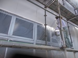 高知市大津　Ｔ部品様　外壁　塗装