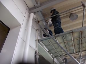 高知市大津　T部品様　鉄部　塗装