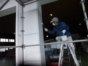 高知市大津　T部品様　外壁　塗装