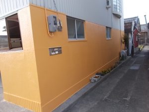 香南市赤岡町　K様邸　外壁塗装　完了
