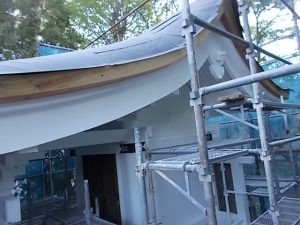 高知市宝永町　Ｔ神社様　塗装完了