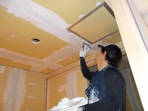 高松市塩屋町　Ｇ様邸　天井　パテ処理