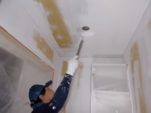 高松市塩屋町　Ｇ様邸　天井　下塗