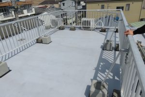 高知市越前町 O様邸 屋上手摺 修繕