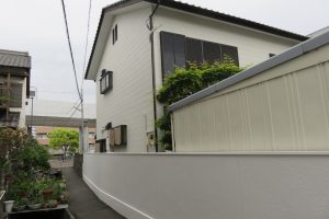 高知市北本町　Ｓ様邸　足場解体　完了