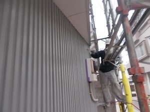高知市農人町　K様邸　外壁　下塗