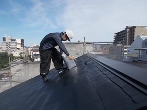 高知市農人町　K様邸　屋根　塗装