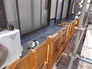 高知市神田　F様邸　ベランダ改修