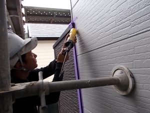 高知市神田　F様邸　外壁　ｼｰﾘﾝﾝｸﾞ　