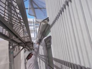 高知市農人町　K様邸　外壁　上塗