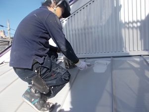 高知市農人町　K様邸　屋根　上塗