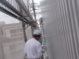 高知市農人町　Ｋ様邸　外壁　上塗