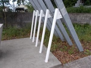 南国市小篭　高知ｶﾄﾘｯｸ教会様　南国墓地　塗装完了