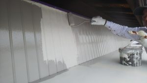 いの町 O様邸 外壁 上塗