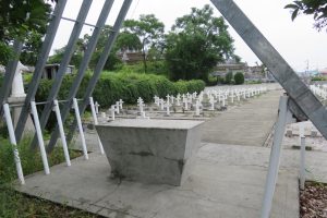 南国市　小篭　高知キリスト教会様　墓地　高圧洗浄　完了