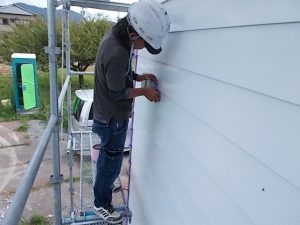 高知市鴨部　Ｍ様邸　新築工事　外壁　シーリング