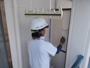 香美市土佐山田町　Ｎ山田様　間仕切　塗装