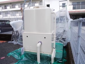 香美市土佐山田町　N山田様　屋外タンク　塗装