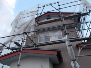 高知市中久万　H様貸家　外壁塗装