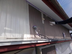 高知市中久万　H様貸家　外壁　下塗