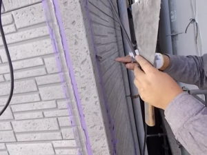 高知市神田　Ｋ様邸　外壁　シーリング　打替