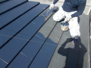 高知市神田　K様邸　屋根　フッソ樹脂塗料　塗装