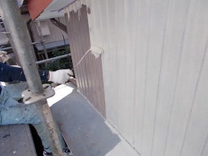 高知市中久万　H様貸家　外壁　下塗