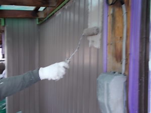 高知市中久万　Ｈ様貸家　外壁　下塗