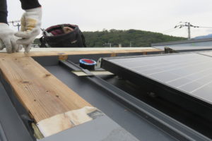 高知市百石町　T様邸　　屋根板金　修繕工事