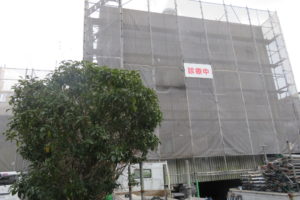 高知市愛宕町　Ｆ様　足場仮設