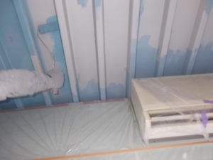 高知市与力町　N様倉庫　鉄部　デッキ　塗装